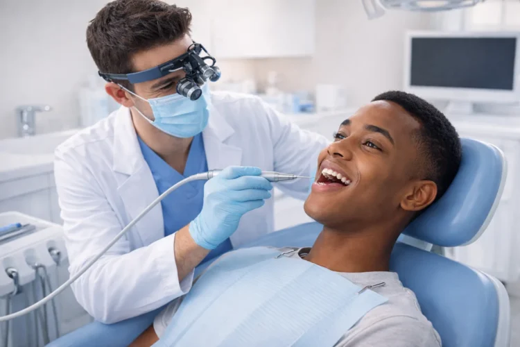 limpieza dental quita el sarro, las manchas o también las caries